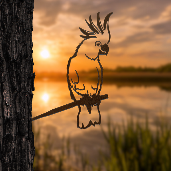 Sulphur-Crested Cockatoo Garden Art | Aussie Backyard Favourite ...