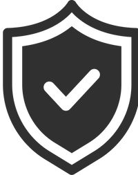 The Shipping Protection by Metalbird Australia features a black shield icon with a white border and bold white check mark, symbolizing premium security and durability inspired by the strength of corten steel.