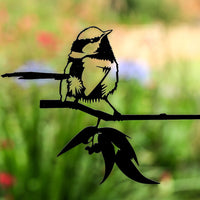 Metalbird - Birds in Trees - Blue Wren - Regular