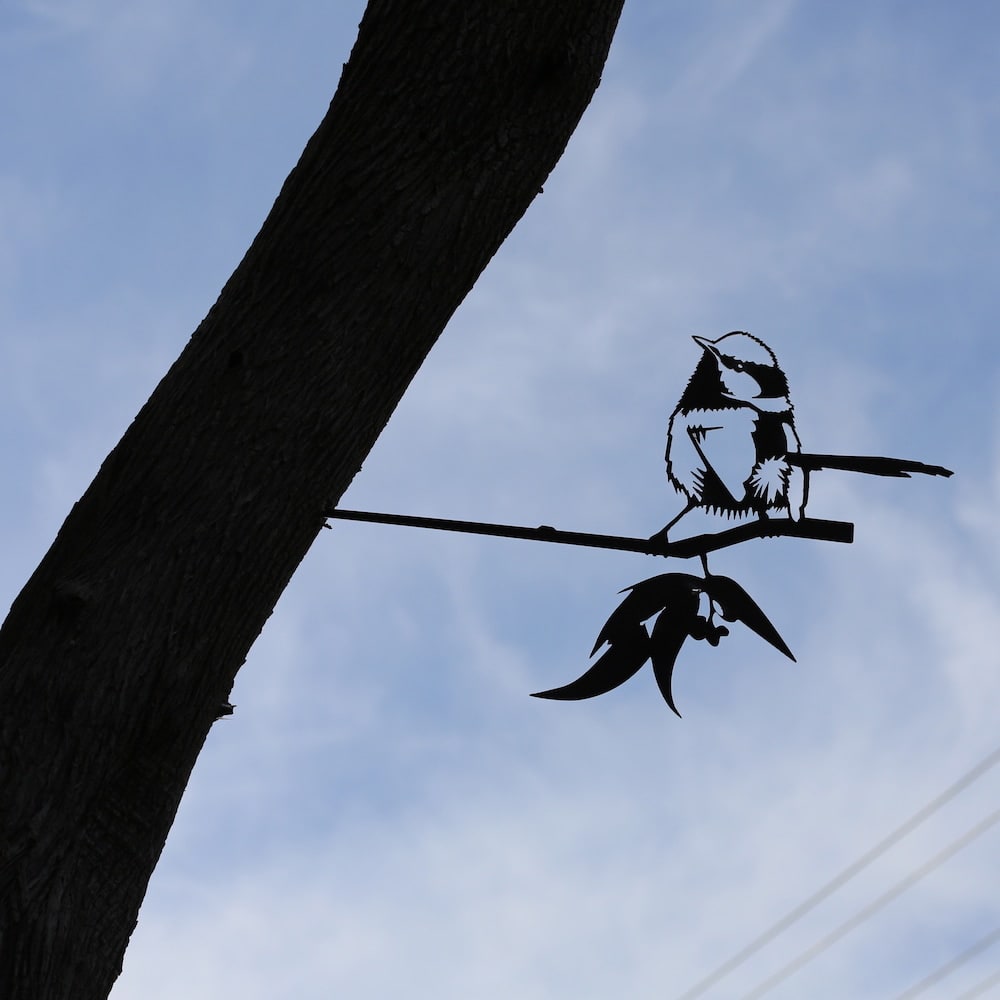 Metalbird - Birds in Trees - Blue Wren - Regular